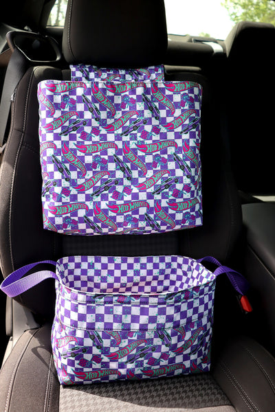 Fastest Cars On Earth - Purple Checker Coord - VINYL