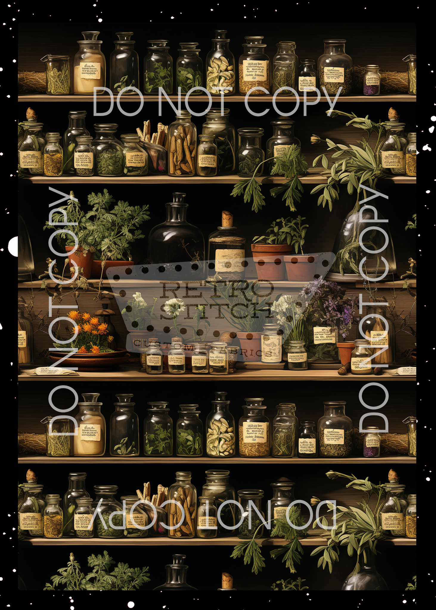 Apothecary Shelves