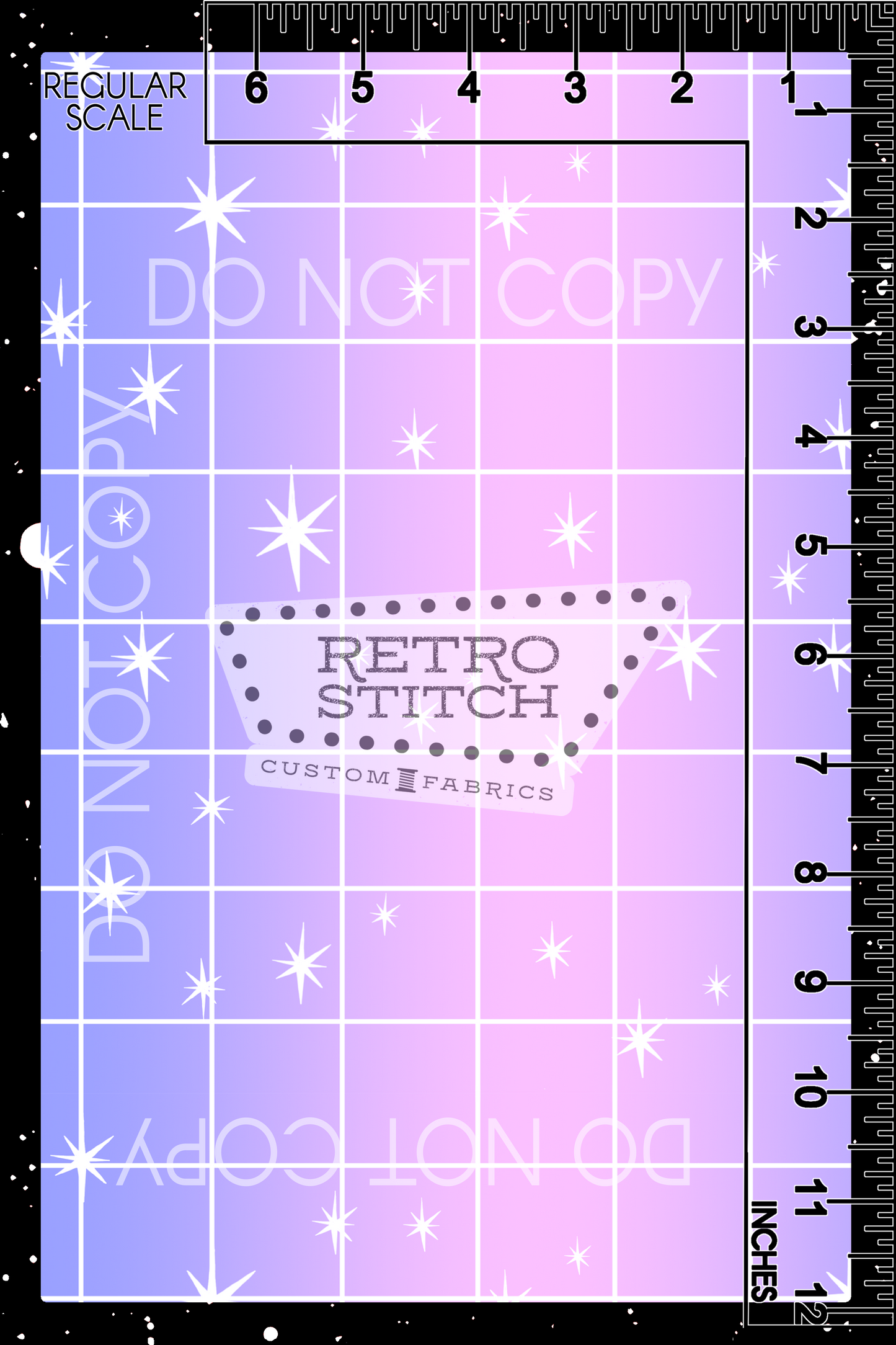 Pastel Grid Coord - Regular Scale