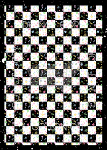 Checkered Confetti Coord - VINYL