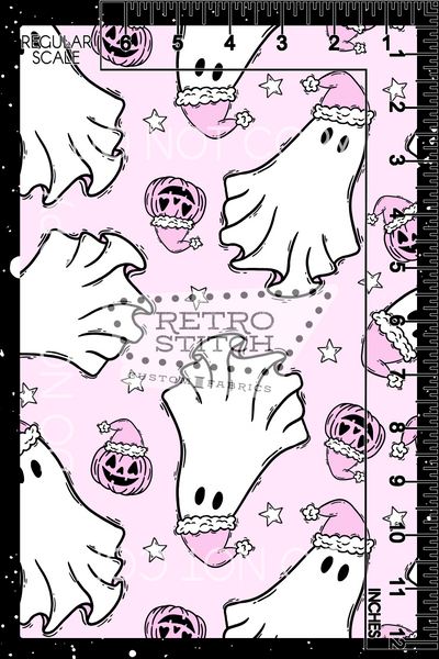 Christmas Ghosties Pink -VINYL