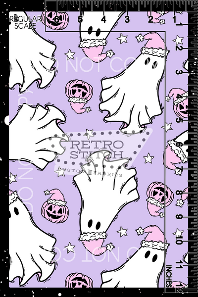 Christmas Ghosties - Purple