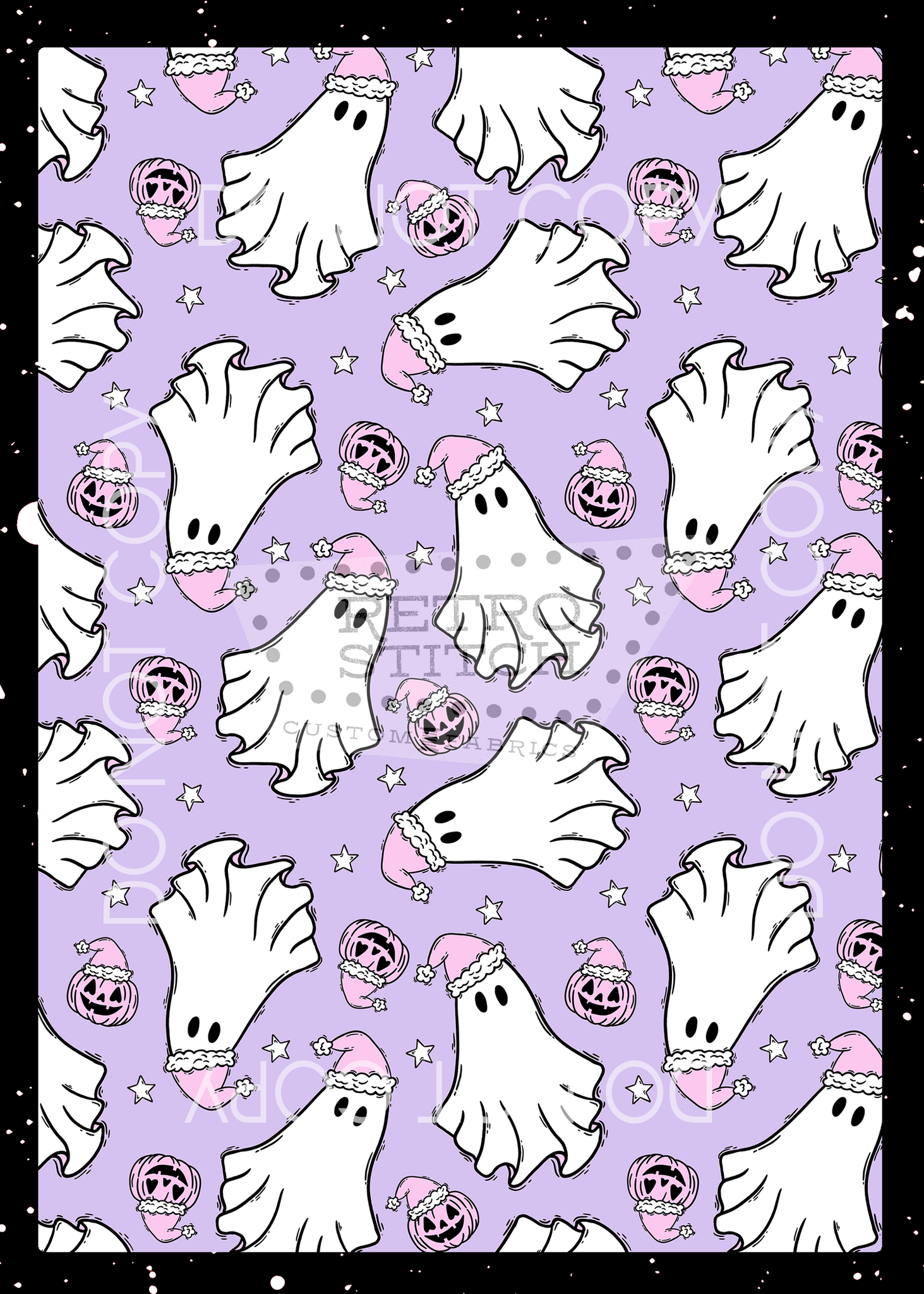 Christmas Ghosties - Purple