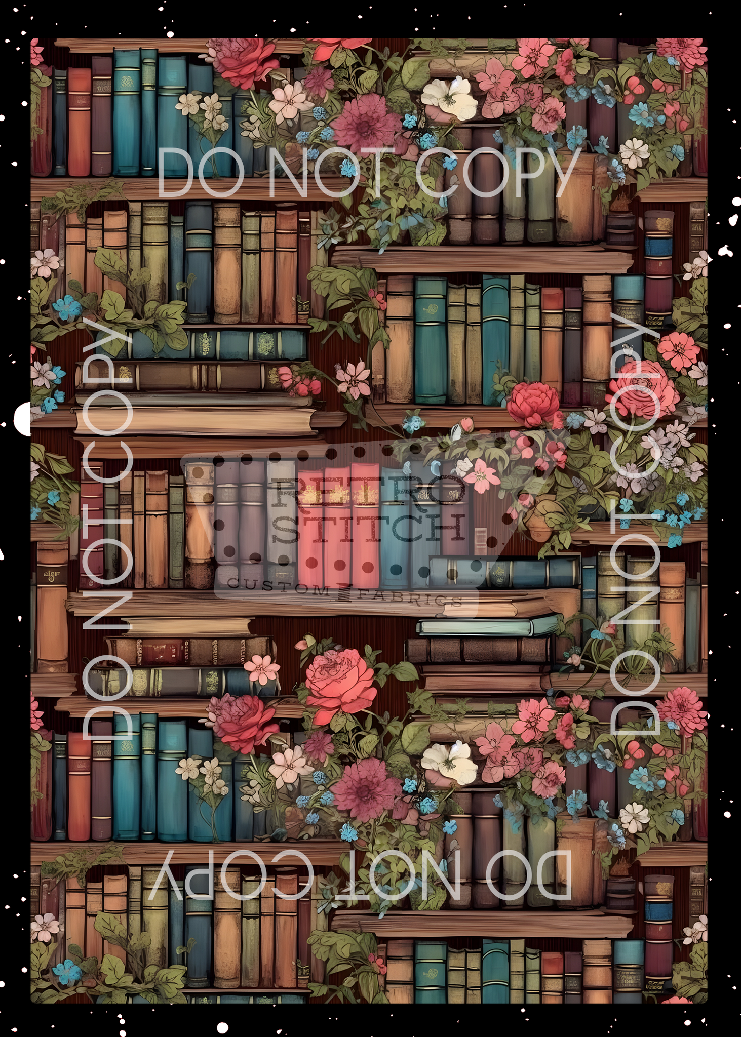 Floral Books Light - VINYL