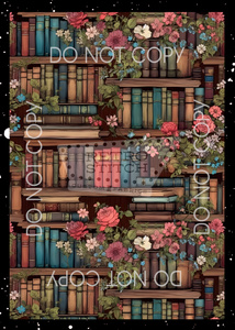 Floral Books Light - VINYL