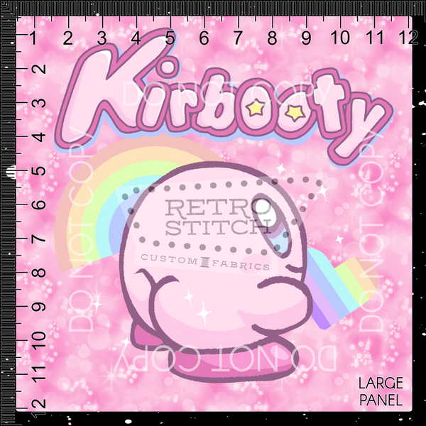 Kirbooty Panel - Pink