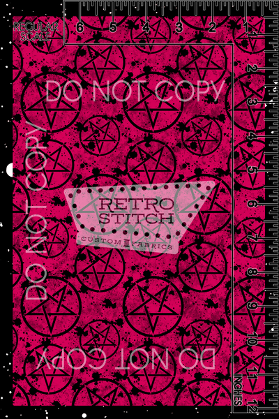 Pentacles Hot Pink