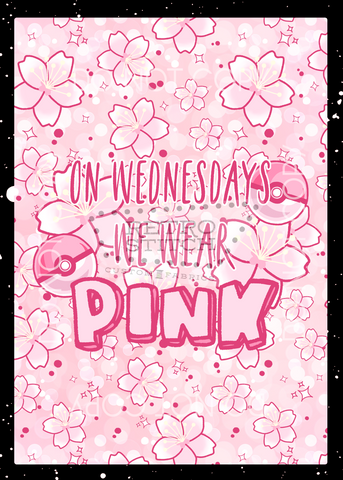 On Wednesdays We Wear Pink Panel