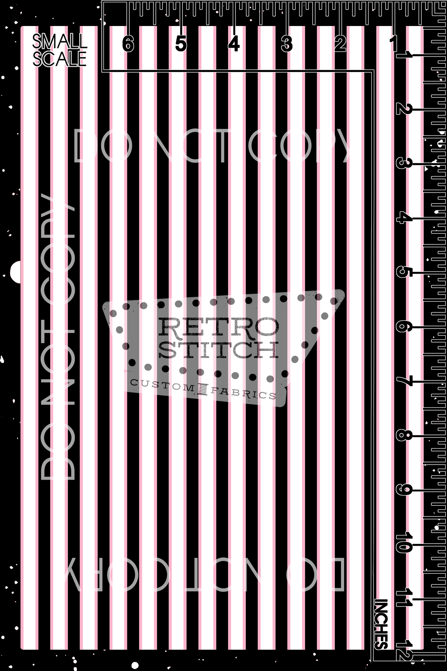 Pink & Black Stripes - VINYL