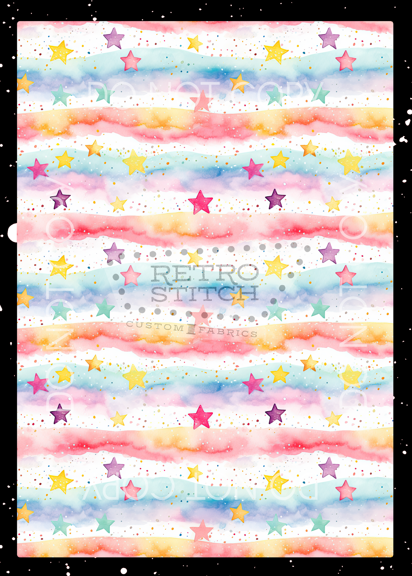 Rainbow Stars and Stripes - VINYL