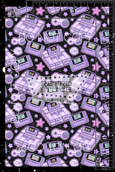 Retro Console Purple