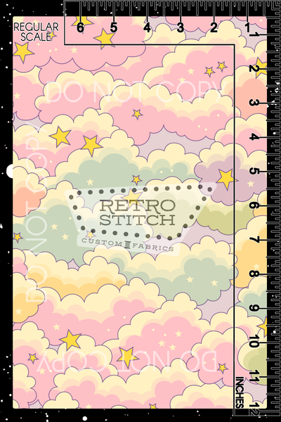 Retro Pastel Clouds