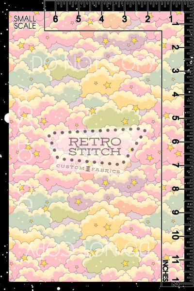 Retro Pastel Clouds