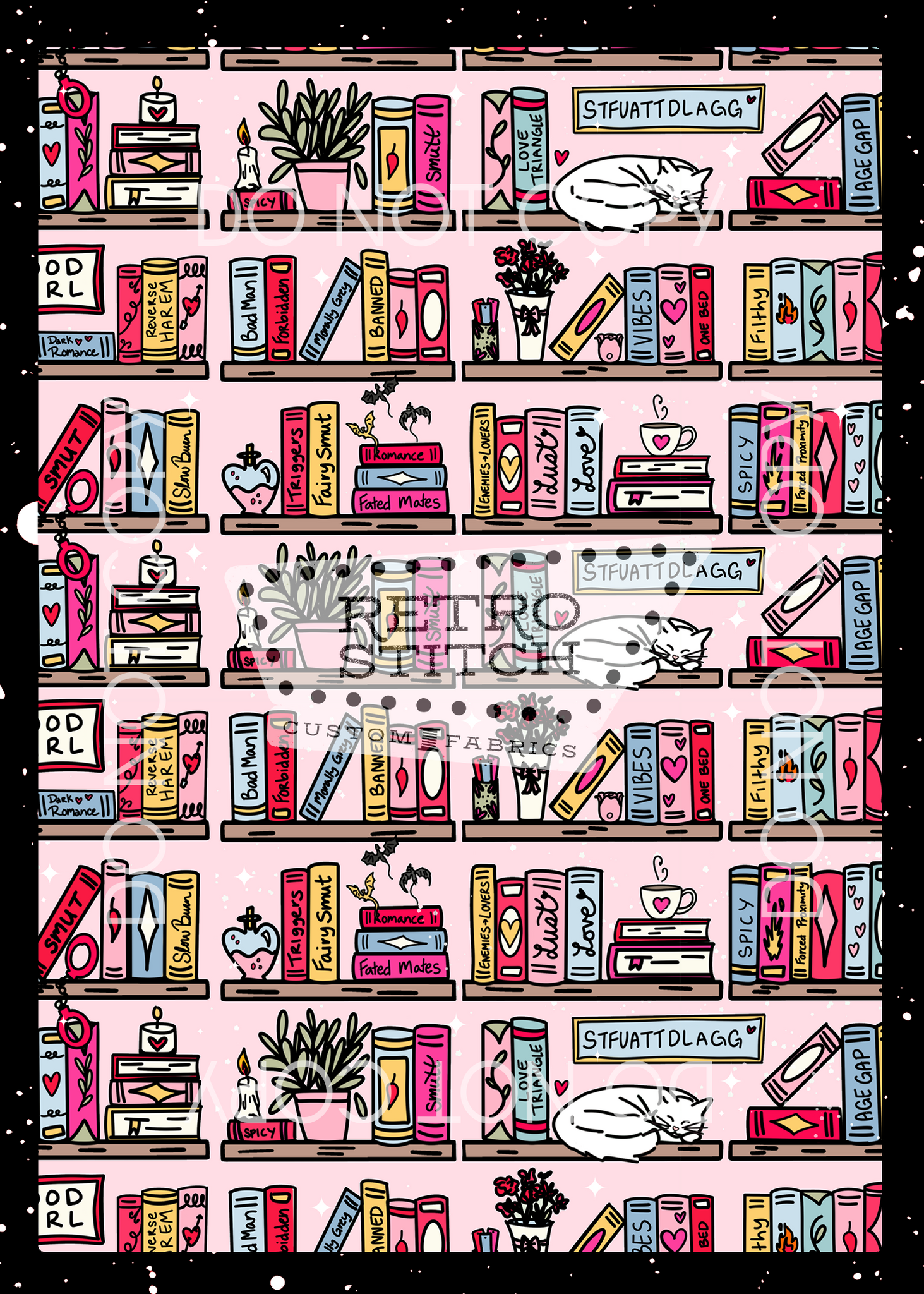 Smut Bookshelf Pink - VINYL