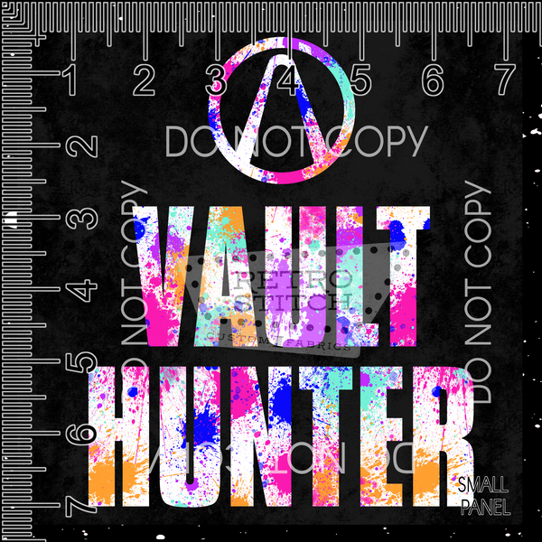 Vault Hunter - Paint Splatter Panel