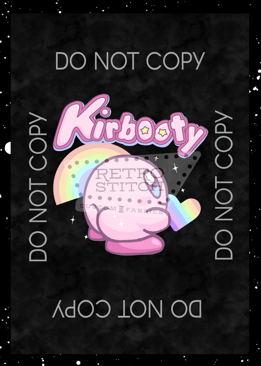 Kirbooty - Black  Panel